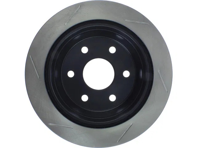 126.66041SL – STOP TECH Brake Rotor, Silver E-Coated Alloy Single - view 3